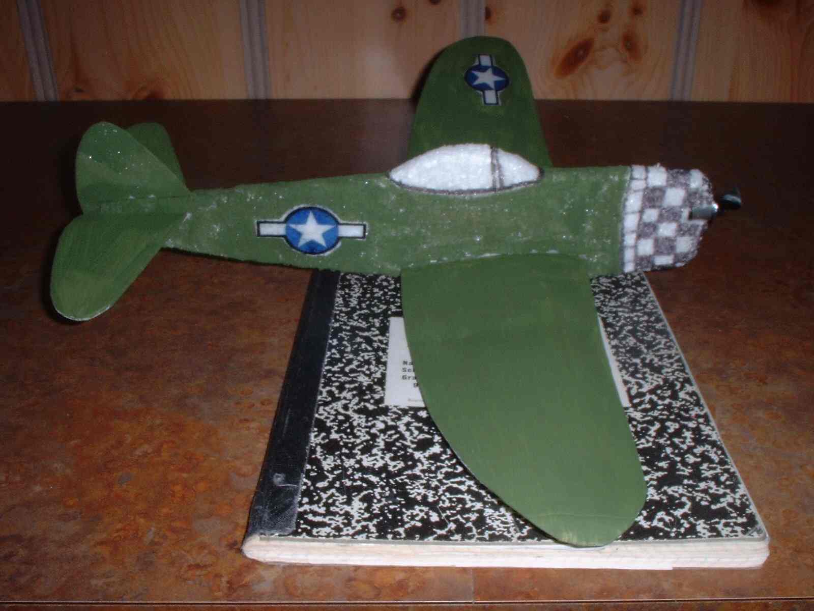 capacitor powered model airplane